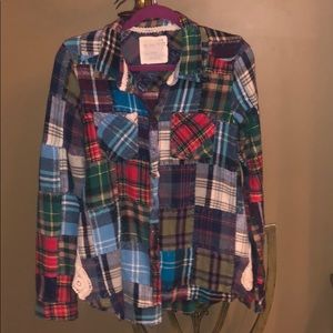 Free People flannel Shirt